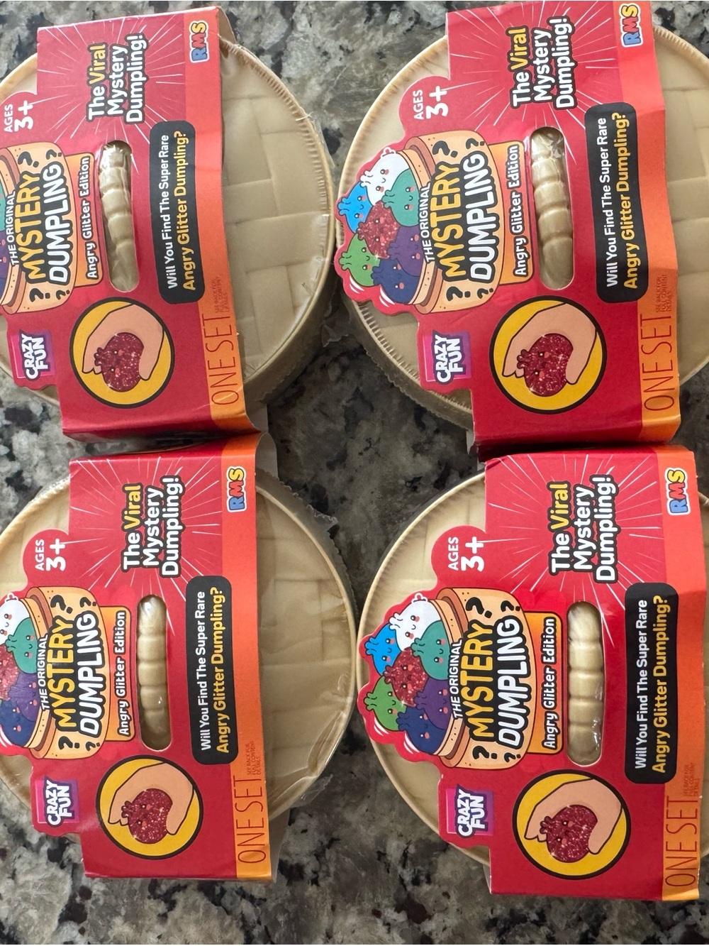 Mystery Dumplings Party Pack - Beige Case with Red Label